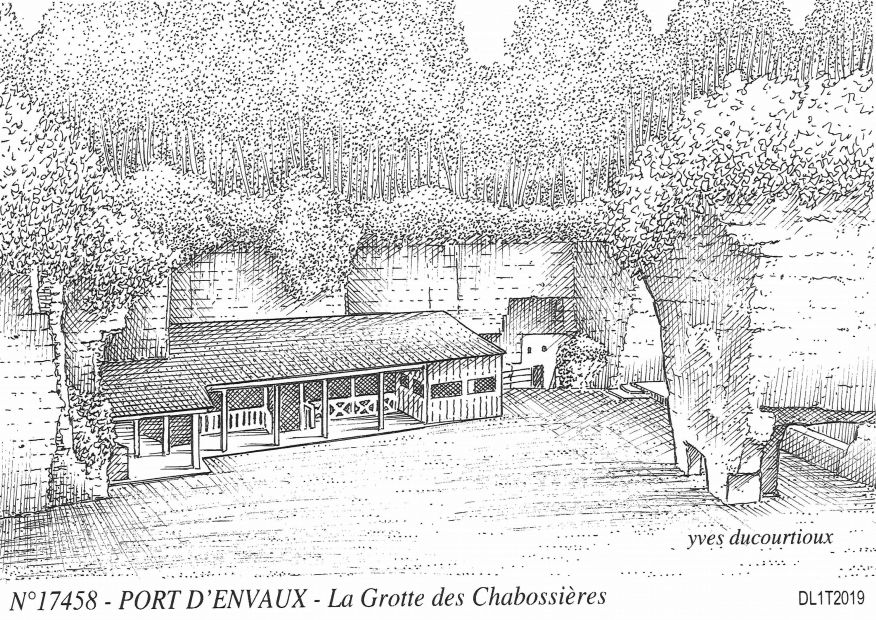 N 17458 - PORT D ENVAUX - la grotte des chabossires